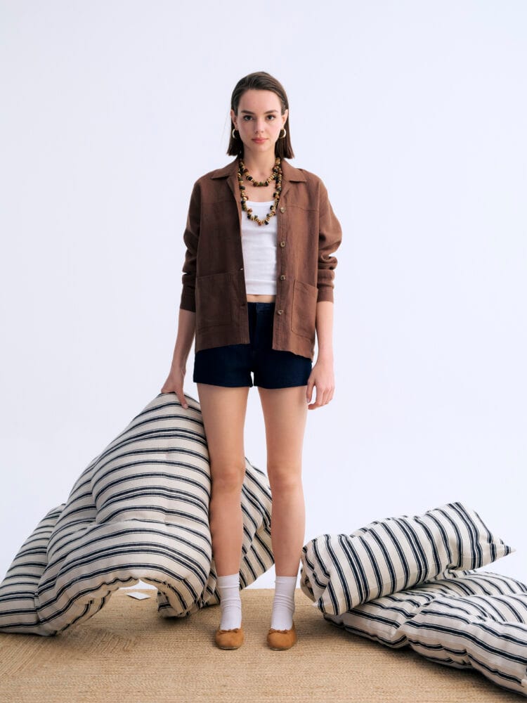 Urban Linen Keten Ceket