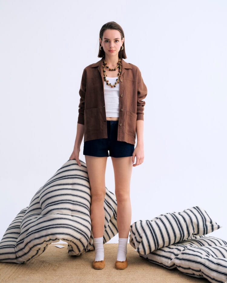 Urban Linen Keten Ceket