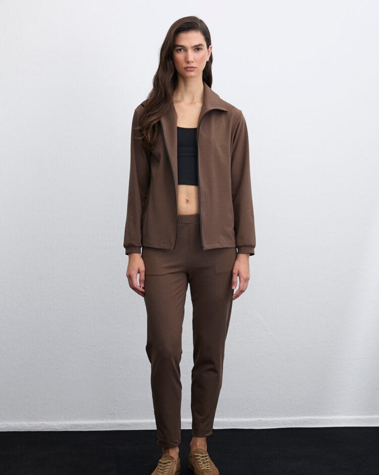 Ease Zip Fermuarlı Spor Üst